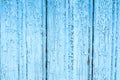 Background of an old wooden Board, painted blue. Royalty Free Stock Photo