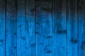 background from old wooden boards of blue color Royalty Free Stock Photo