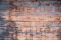 Background of old wooden boards. Brown wood texture with knots and pattern Royalty Free Stock Photo