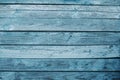 Background of old blue wooden boards