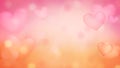 Background with opacity hearts abstract crative background illus Royalty Free Stock Photo