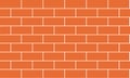 Background with orange brick wall texture Royalty Free Stock Photo