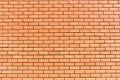 Orange brickwall background Royalty Free Stock Photo