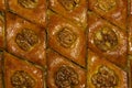 Background - oriental sweets baklava