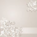 Background with ornaments Royalty Free Stock Photo