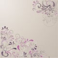 Background with ornaments Royalty Free Stock Photo
