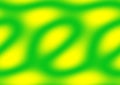 Background painted with gradients in bold yellow and green