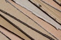 Background of paper textures piled ready to recycle. A pack of old office cardboard for recycling of waste paper. Pile of wastepa Royalty Free Stock Photo