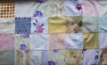 Background patchwork multi-colored