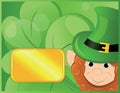 Background on patrick day Royalty Free Stock Photo