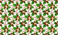 Background with pattern allusive to christmas theme. Seamless pattern. Illustration. Royalty Free Stock Photo