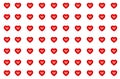 Background pattern heart mini red love symbol wedding seasonal base wrapper