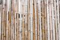Background bamboo fence Royalty Free Stock Photo
