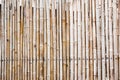 Background bamboo fence Royalty Free Stock Photo