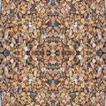 background of small multi-colored jasper stones Royalty Free Stock Photo