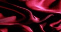 Background, pattern, texture, wallpaper, red silk fabric. Add a touch of luxury to any design by adding it to this ultra-soft and Royalty Free Stock Photo