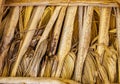 Background pattern thatch wall texture Royalty Free Stock Photo