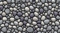 Background of pebble stone wall texture,  Abstract background and texture for design Royalty Free Stock Photo