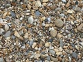 Background - Pebbles on a beach Royalty Free Stock Photo
