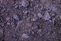 background of pebbles sand and rubble