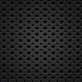 Background perforated shape heart Royalty Free Stock Photo