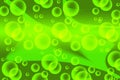 Background picture beautiful green background bubbles for computer labtop notebook mobine phone