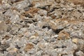 Background,pile rubble and rocks of asphalt