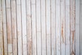 Background of pine planks painted with pale blue paint with knots. Royalty Free Stock Photo