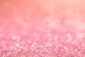 background pink christmas light glitter abstract xmas with bokeh background celebration bright light pink party elegant backdrop Royalty Free Stock Photo