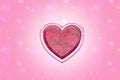 Background Pink heart Rose