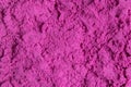 Background pink kinetic sand for children. Magic sand for children`s creativity