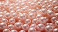 Background of pink pearls