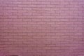 Background of pink purple brick wall pattern texture Royalty Free Stock Photo