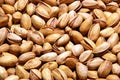 Background of pistachio nuts