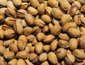 Background of pistachios Royalty Free Stock Photo