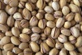 Background of pistachios