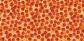 Background pizza pepperoni. Big size