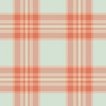 Background plaid seamless of textile check tartan with a texture vector pattern fabric Royalty Free Stock Photo