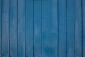 Background plank old weathered wooden blue classic real wallpaper Royalty Free Stock Photo