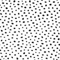 Background polka dot. Seamless pattern. Random dots, snowflakes, circles. Design for fabric, wallpaper. Irregular chaotic abstract Royalty Free Stock Photo