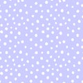 Background polka dot. Spotted seamless pattern. Random dots, circles, stains. Design for fabric, fun cute kids print Royalty Free Stock Photo