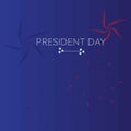 Background Presidents Day in USA Background. Can Be Used as Banner or Poster.