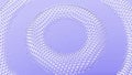 Background of pulsating audio wave rings. Motion. Concentric rings, dotted 3d waving surface.