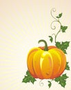 Background with Pumpkin