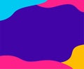 Background Purple Cyan And Pink Abstract Illustration Vector