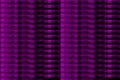 Background, purple horizontal lines on black background.