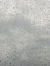 Background with rain drops on window pane Royalty Free Stock Photo