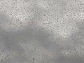 Background with rain drops on window pane Royalty Free Stock Photo