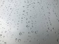 Background with rain drops on a window pane Royalty Free Stock Photo