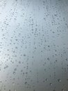 Background with rain drops on a window pane Royalty Free Stock Photo